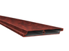 Alumínium profil 25x25x2 R0.5 - corten utánzat